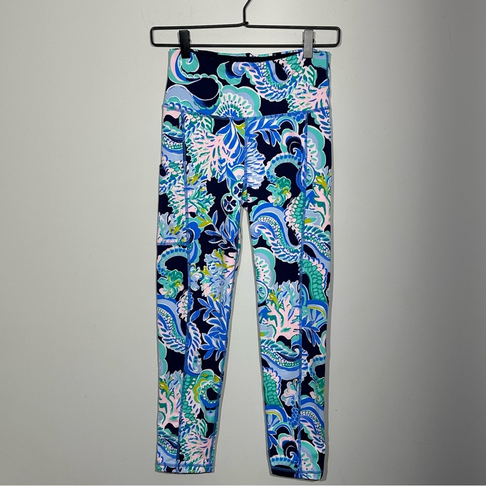 LILLY PULITZER  Luxletic 24" High Rise Weekender Midi Legging Size Small